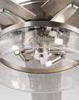 52" Archer Satin Nickel Ceiling Fan