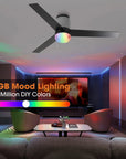52" Pearl RGB LED Smart Fan