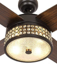 52" Cason Modern Reversible Ceiling Fan - IPLUS Lighting