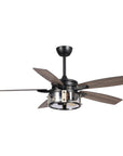 52" Coimbatore Farmhouse Reversible Ceiling Fan