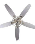 52" Kyla Industrial Caged Ceiling Fan - IPLUS Lighting