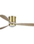 52" Mayna Copper Flush Mounted Ceiling Fan - IPLUS Lighting