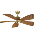 52" Porter Soft Brass IP66 Outdoor Ceiling Fan