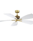 52" Porter Soft Brass IP66 Outdoor Ceiling Fan