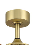 52" Porter Soft Brass IP66 Outdoor Ceiling Fan