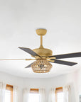 52" Pune Farmhouse Reversible Ceiling Fan