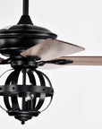 52" Wilburton Industrial Reversible Ceiling Fan