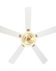 52" Zona Antique Brass Ceiling Fan