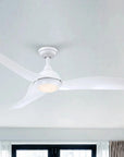 52" Industrial Downrod Mount Reversible Ceiling Fan - IPLUS Lighting