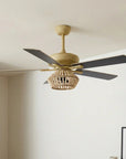 52" Pune Farmhouse Reversible Ceiling Fan