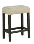 59" Rustic Dining & Bar Table Set with 3 Stools and USB Charging Ports