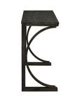 59" Rustic Dining & Bar Table Set with 3 Stools and USB Charging Ports