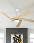 60" Baron Industrial LED Ceiling Fan