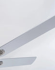 60" Modern Satin Nickel Ceiling Fan