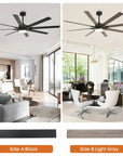 65" Teresa Double-sided Blades Ceiling Fan