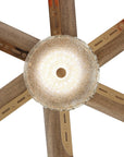 65" Satin Nickel Ceiling Fan