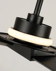 70" Abel Black LED Ceiling Fan