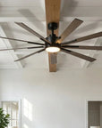 72 " Aries Black Windmill Ceiling Fan