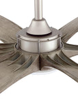 72" Jaydn Satin Nickel Ceiling Fan
