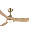 48" Avelor Modern LED Ceiling Fan with Solid Wood Blades