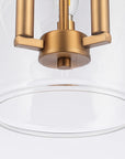 Avenor 3-Light Modern Clear Glass Pendant Light