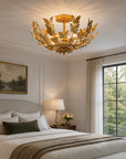 18 Inch 4 Light Betsy Semi Flush Mount Ceiling Light for Bedroom or Hallway