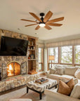 60" Antone Industrial Reversible Ceiling Fan