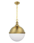 Dimmable Aaron 12 Inch 2-Light Gold Pendant Light - IPLUS Lighting