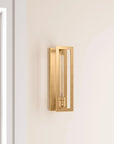 Adelman Gold 1-Light Decorative Dimmable Wall Sconce - IPLUS Lighting