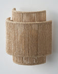 Farmhouse Rattan 1-Light Wall Sconce Light