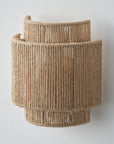Farmhouse Rattan 1-Light Wall Sconce Light - IPLUS Lighting
