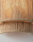 Farmhouse Rattan 1-Light Wall Sconce Light - IPLUS Lighting