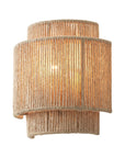 Farmhouse Rattan 1-Light Wall Sconce Light - IPLUS Lighting