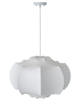 Bevis 3 Light White Wabi Sabi 24 Inch Pendant Light - IPLUS Lighting