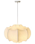 Bevis 3 Light White Wabi Sabi 24 Inch Pendant Light
