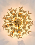 18 Inch 4 Light Betsy Semi Flush Mount Ceiling Light for Bedroom or Hallway - IPLUS Lighting