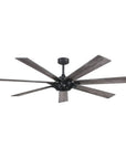 72" Modern 7-Blades Rustic Ceiling Fan