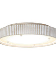 White Modern 18 Inch LED Flush Mount Light - IPLUS Lighting