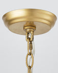 Elowen 6-Light Layered Fabric Pendant Light