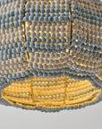 15" Beaded Dome Pendant Light