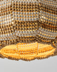 15" Beaded Dome Pendant Light