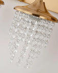 Crystal Modern 3-Light Golden Wall Light - IPLUS Lighting