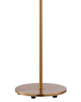 Golden 1-Light Crystal Floor Lamp - IPLUS Lighting