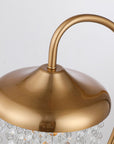 Crystal Shade Golden Modern 1-Light Table Lamp - IPLUS Lighting