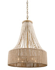 Modern Golden Farmhouse 4-Light Dry Rated Chandelier - IPLUS Lighting