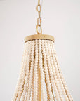 Modern Golden Farmhouse 4-Light Dry Rated Chandelier - IPLUS Lighting