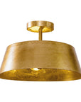 Modern Golden 3-Light Semi Flush Mount Light - IPLUS Lighting