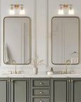 Modern Farmhouse Brilliance 2-Light Vanity Light