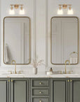 Modern Farmhouse Brilliance 2-Light Vanity Light - IPLUS Lighting