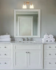 Modern Farmhouse Brilliance 2-Light Vanity Light - IPLUS Lighting